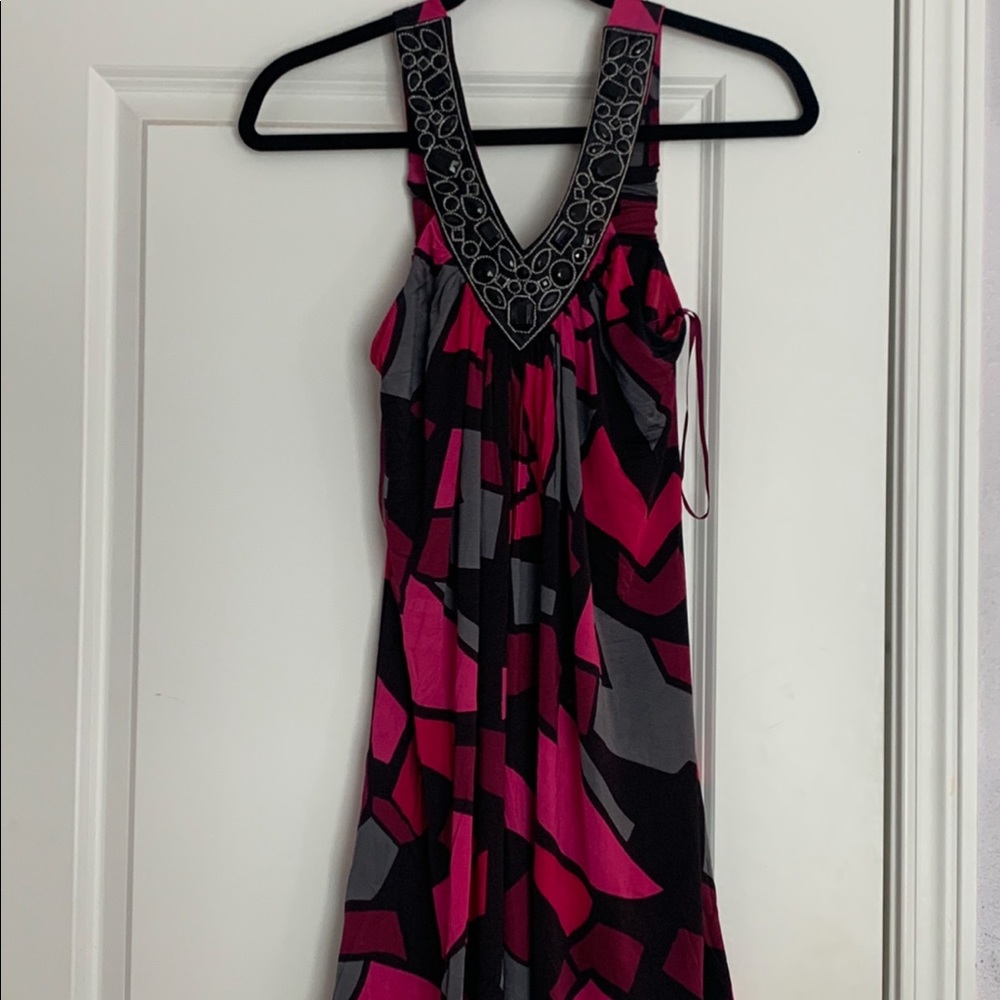 Arden B beaded flowy dress - Picture 1 of 5